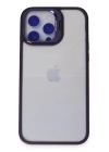 BFS  iPhone 14 Pro Kılıf Roblox Lens Standlı Kapak - Derin Mor