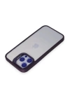 BFS  iPhone 14 Pro Kılıf Roblox Lens Standlı Kapak - Derin Mor