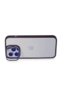 BFS  iPhone 14 Pro Kılıf Roblox Lens Standlı Kapak - Derin Mor