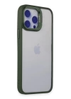 BFS  iPhone 14 Pro Kılıf Roblox Lens Standlı Kapak - Koyu Yeşil