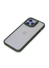 BFS  iPhone 14 Pro Kılıf Roblox Lens Standlı Kapak - Koyu Yeşil