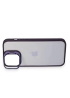 BFS iPhone 14 Pro Kılıf Roblox Lens Standlı Kapak - Mor