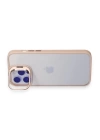 BFS  iPhone 14 Pro Kılıf Roblox Lens Standlı Kapak - Pudra