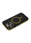 BFS  iPhone 14 Pro Kılıf Rocky Magsafe Kapak - Siyah-Sarı
