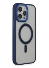 BFS  iPhone 14 Pro Kılıf Room Magneticsafe Silikon - Lacivert
