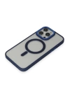 BFS  iPhone 14 Pro Kılıf Room Magneticsafe Silikon - Lacivert