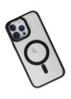 BFS  iPhone 14 Pro Kılıf Room Magneticsafe Silikon - Siyah