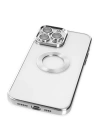 BFS  iPhone 14 Pro Kılıf Slot Silikon - Gümüş