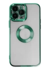 BFS  iPhone 14 Pro Kılıf Slot Silikon - Köknar Yeşili