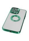 BFS  iPhone 14 Pro Kılıf Slot Silikon - Köknar Yeşili