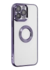 BFS  iPhone 14 Pro Kılıf Slot Silikon - Mor