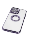 BFS  iPhone 14 Pro Kılıf Slot Silikon - Mor