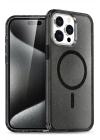 BFS  iPhone 14 Pro Kılıf Star Magsafe Kapak - Siyah