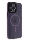 BFS  iPhone 14 Pro Kılıf Tigra Magsafe Kapak - Derin Mor