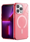 BFS iPhone 14 Pro Kılıf Troy Magsafe Kapak - Pembe