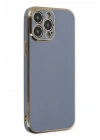 BFS  iPhone 14 Pro Kılıf Volet Silikon - Mavi