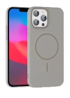 BFS  iPhone 14 Pro Max Broş Magsafe Kapak - Titan Gri