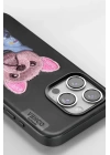 BFS  iPhone 14 Pro Max Cute Desenli Kapak - Siyah