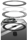 BFS  iPhone 14 Pro Max Drop Magsafe Kapak - Titan Gri
