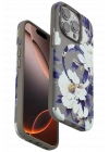 BFS  iPhone 14 Pro Max Flower Series Magsafe Kapak - Gri
