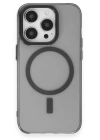BFS  iPhone 14 Pro Max Kılıf Anka PC Magneticsafe Sert Metal Kapak - Siyah