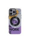 BFS  iPhone 14 Pro Max Kılıf Apollo Magneticsafe Desenli Kapak - Apollo Şeffaf - 6