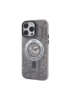 BFS  iPhone 14 Pro Max Kılıf Apollo Magneticsafe Desenli Kapak - Apollo Siyah - 1