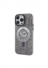BFS iPhone 14 Pro Max Kılıf Apollo Magneticsafe Desenli Kapak - Apollo Siyah - 1