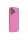 BFS iPhone 14 Pro Max Kılıf Armada Lensli Kapak - Pembe