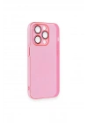BFS iPhone 14 Pro Max Kılıf Armada Lensli Kapak - Pembe