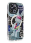 BFS  iPhone 14 Pro Max Kılıf Clone Space Magsafe Kapak - Clone - 12