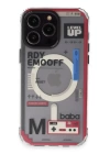 BFS  iPhone 14 Pro Max Kılıf Clone Space Magsafe Kapak - Clone - 15
