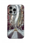 BFS iPhone 14 Pro Max Kılıf Crew Desenli Kapak - Galata Kulesi