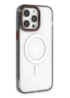 BFS  iPhone 14 Pro Max Kılıf Dinamik Magneticsafe Silikon - Siyah