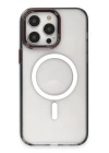 BFS  iPhone 14 Pro Max Kılıf Dinamik Magneticsafe Silikon - Siyah