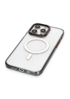 BFS  iPhone 14 Pro Max Kılıf Dinamik Magneticsafe Silikon - Siyah