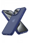 BFS iPhone 14 Pro Max Kılıf Elegant Kapak - Lacivert