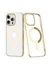 BFS  iPhone 14 Pro Max Kılıf Element Magneticsafe Sert Kapak - Gold