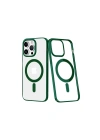 BFS  iPhone 14 Pro Max Kılıf Element Magneticsafe Sert Kapak - Köknar Yeşili