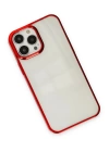 BFS  iPhone 14 Pro Max Kılıf Element Silikon - Kırmızı