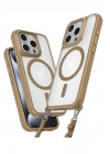 BFS iPhone 14 Pro Max Kılıf Enka Magsafe Silikon Kılıf - Desert