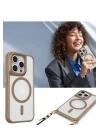 BFS  iPhone 14 Pro Max Kılıf Enka Magsafe Silikon Kılıf - Desert