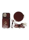 BFS  iPhone 14 Pro Max Kılıf Ermes Kapak - Bordo