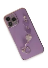 BFS  iPhone 14 Pro Max Kılıf Esila Silikon - Mor