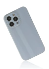 BFS  iPhone 14 Pro Max Kılıf Glass Kapak - Sky Blue