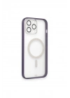 BFS iPhone 14 Pro Max Kılıf Grand Magneticsafe Kapak - Mor