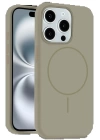 BFS iPhone 14 Pro Max Kılıf Jully Magsafe Kapak - Çöl Titanyum