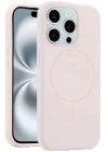 BFS iPhone 14 Pro Max Kılıf Jully Magsafe Kapak - Pembe