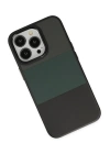 BFS  iPhone 14 Pro Max Kılıf King Kapak - Gri-Siyah