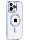 BFS  iPhone 14 Pro Max Kılıf Kronos Magsafe Kapak - Sierra Blue